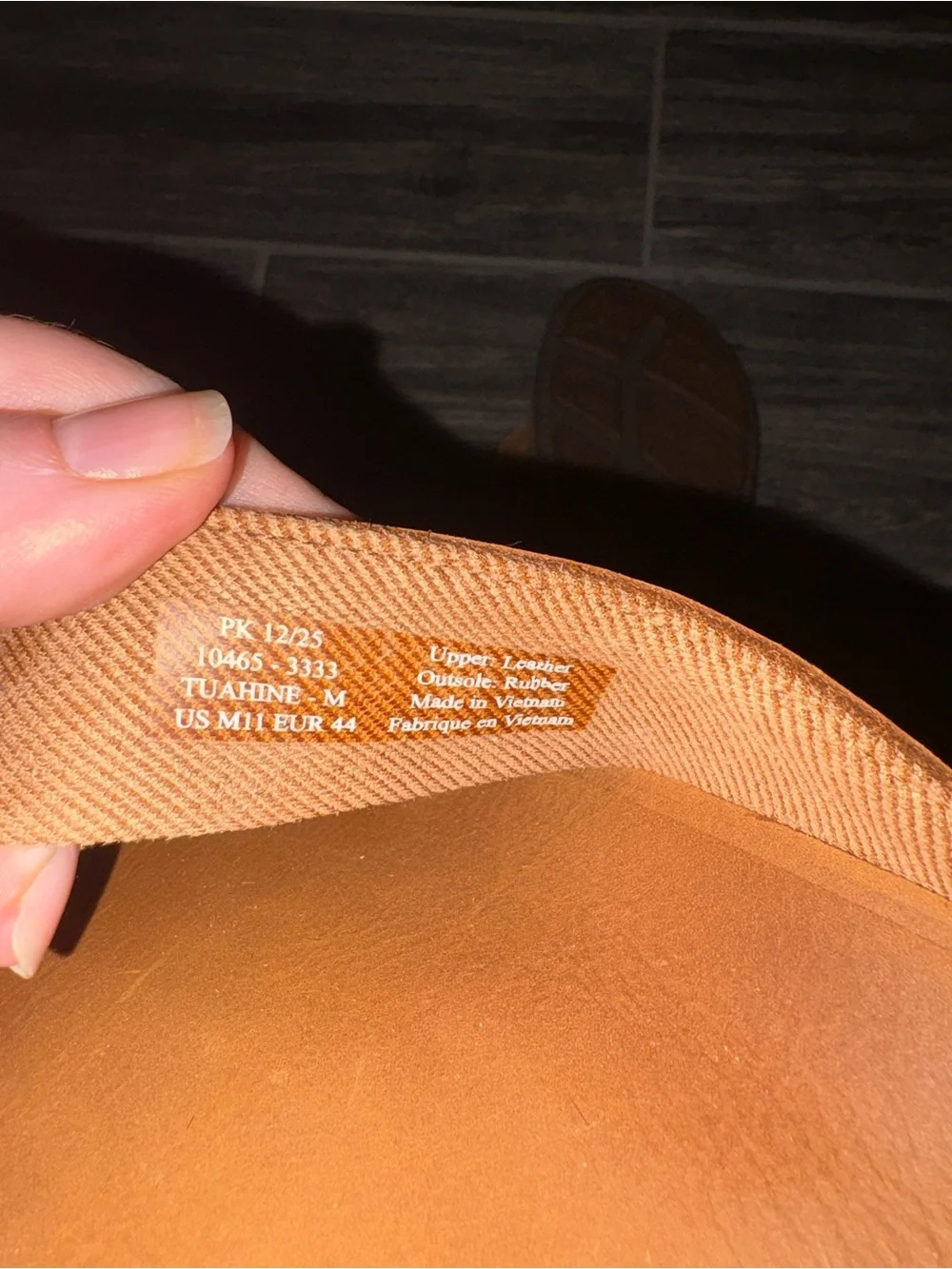 Olukai Men's Tuahine Sandal- Toffee size 11